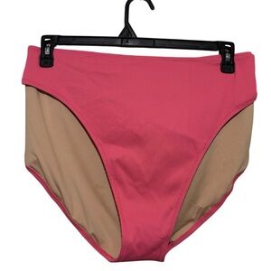 Pink Low Rise Bikini Bottoms Old Navy 4X